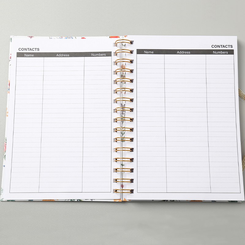 Annual Daily Planning Notebook