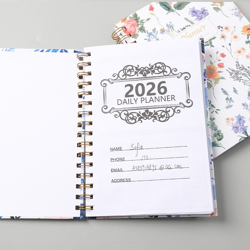 Annual Daily Planning Notebook