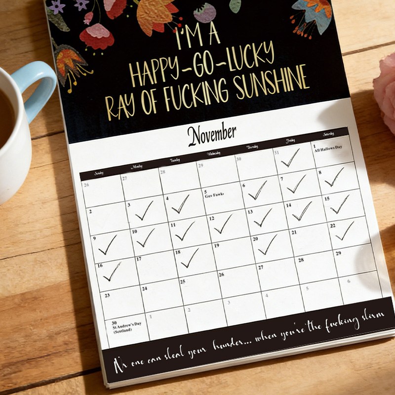 Tear-off Thick Paper Calendar
