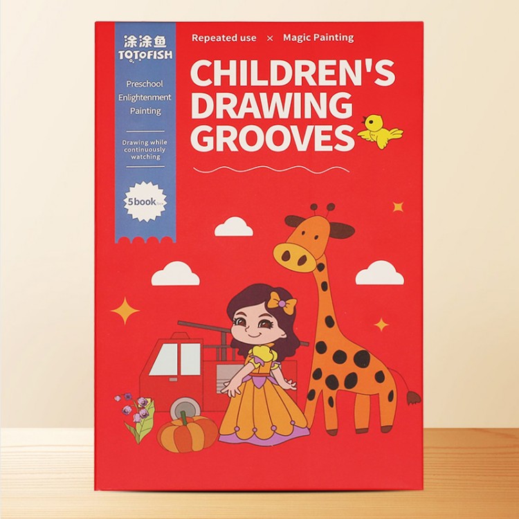 Princess Drawing Practice Copybook