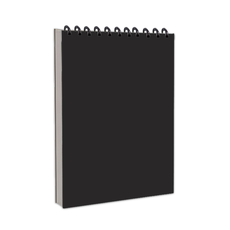 Skicár Pure Black Cover